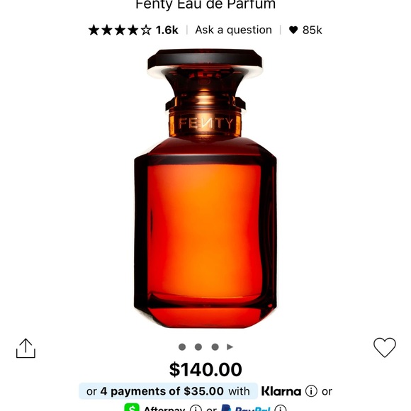 Fenty Beauty 2.5 Oz Like New with Box - Picture 8 of 8